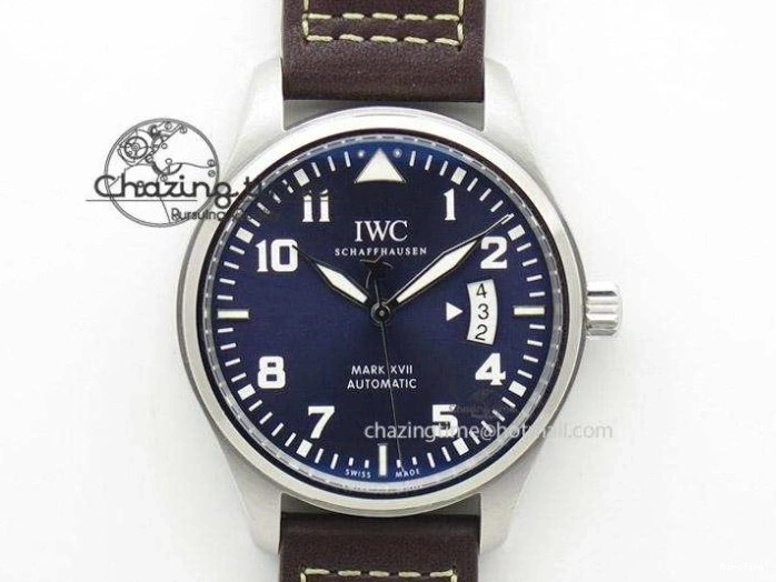 MIROTIME 0104 Supportive Big Pilot Real PR IW502003 Real Ceramic ZF 1:1 Best Edition On Black Calfskin Strap A51111 V 7238